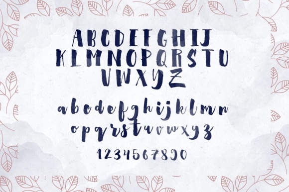 Heartwell Font PNG with transparent background - Preview 2