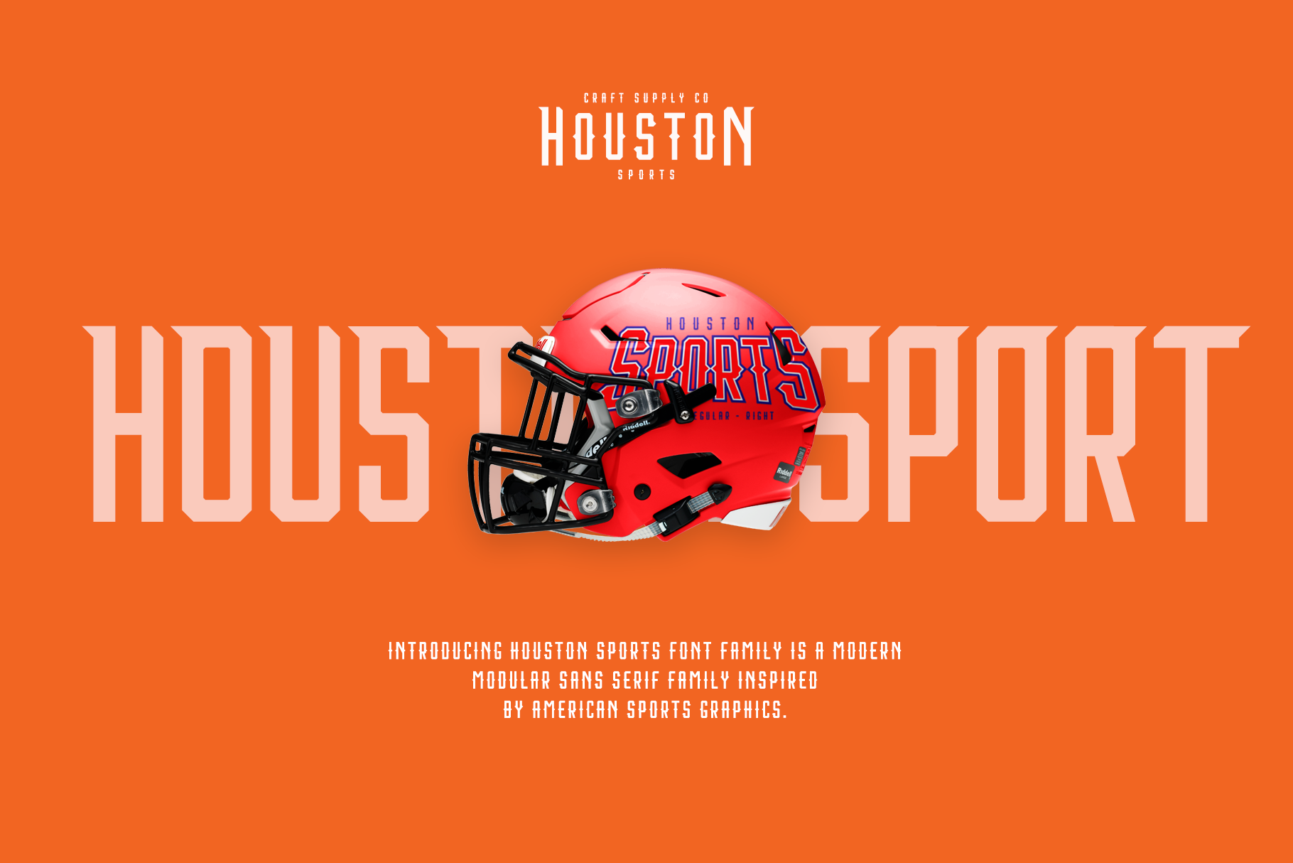 Houston Sports Font PNG with transparent background - Preview 1