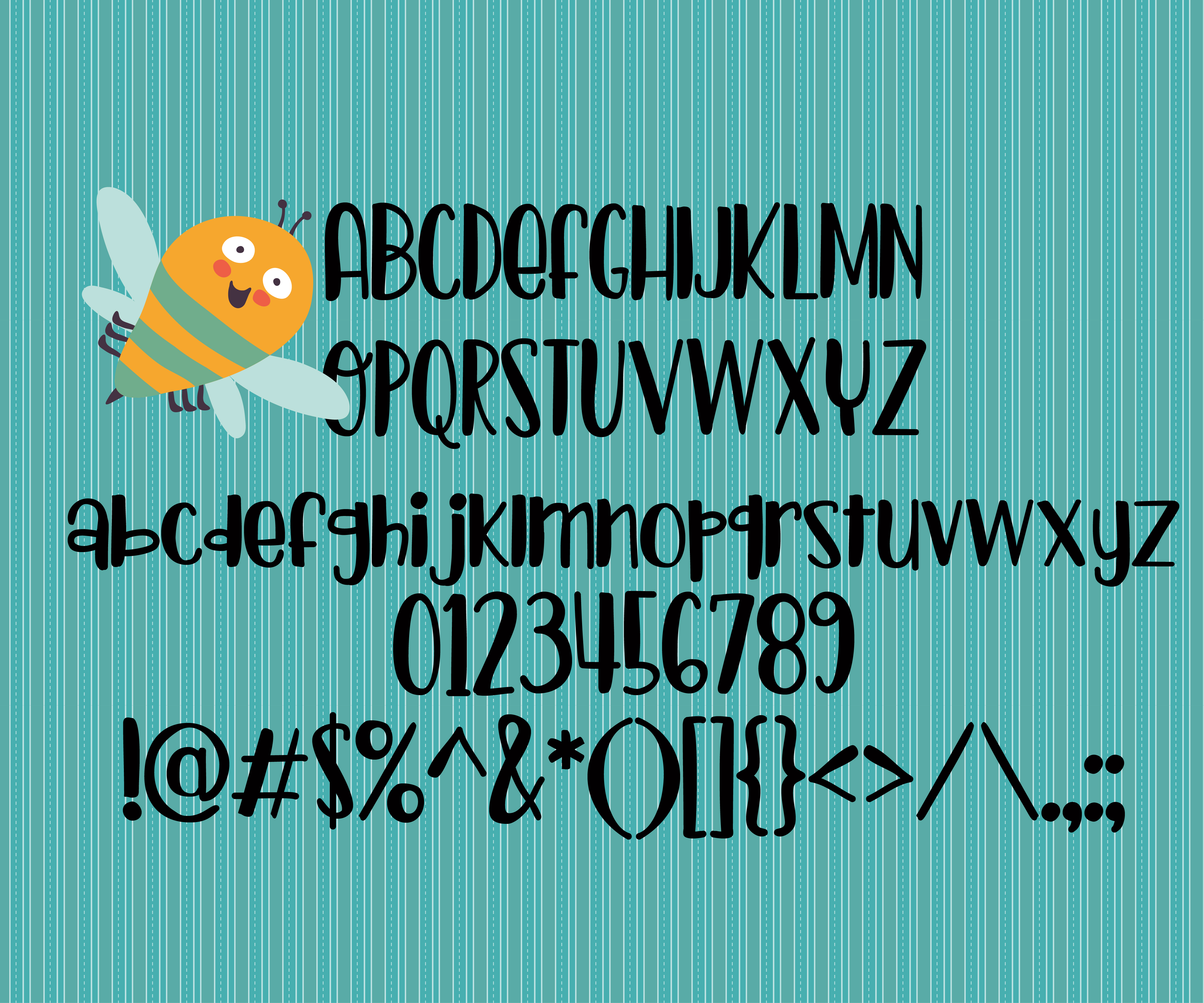 Incandescent Bulb Font - Preview 1
