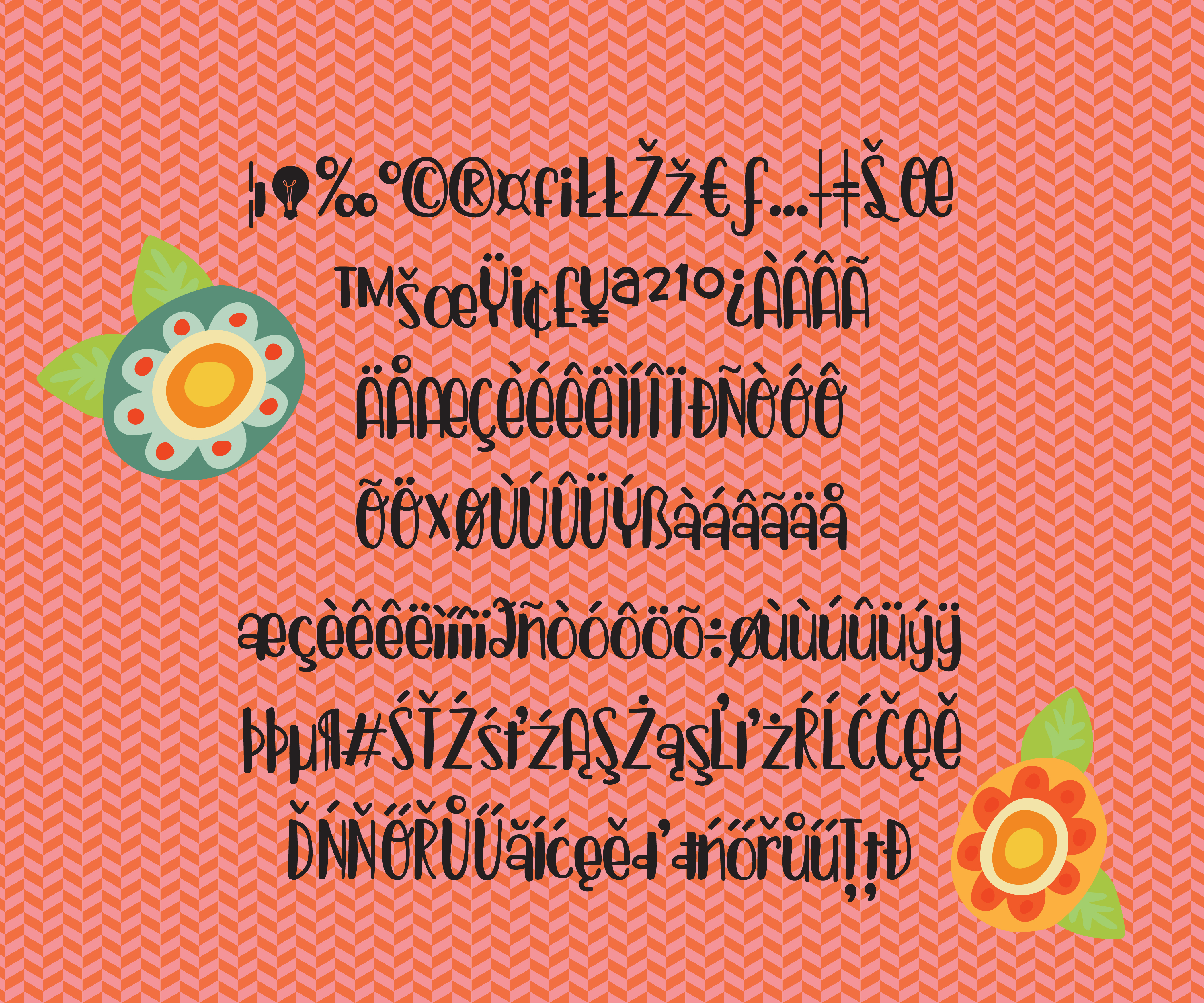 Incandescent Bulb Font - Preview 2