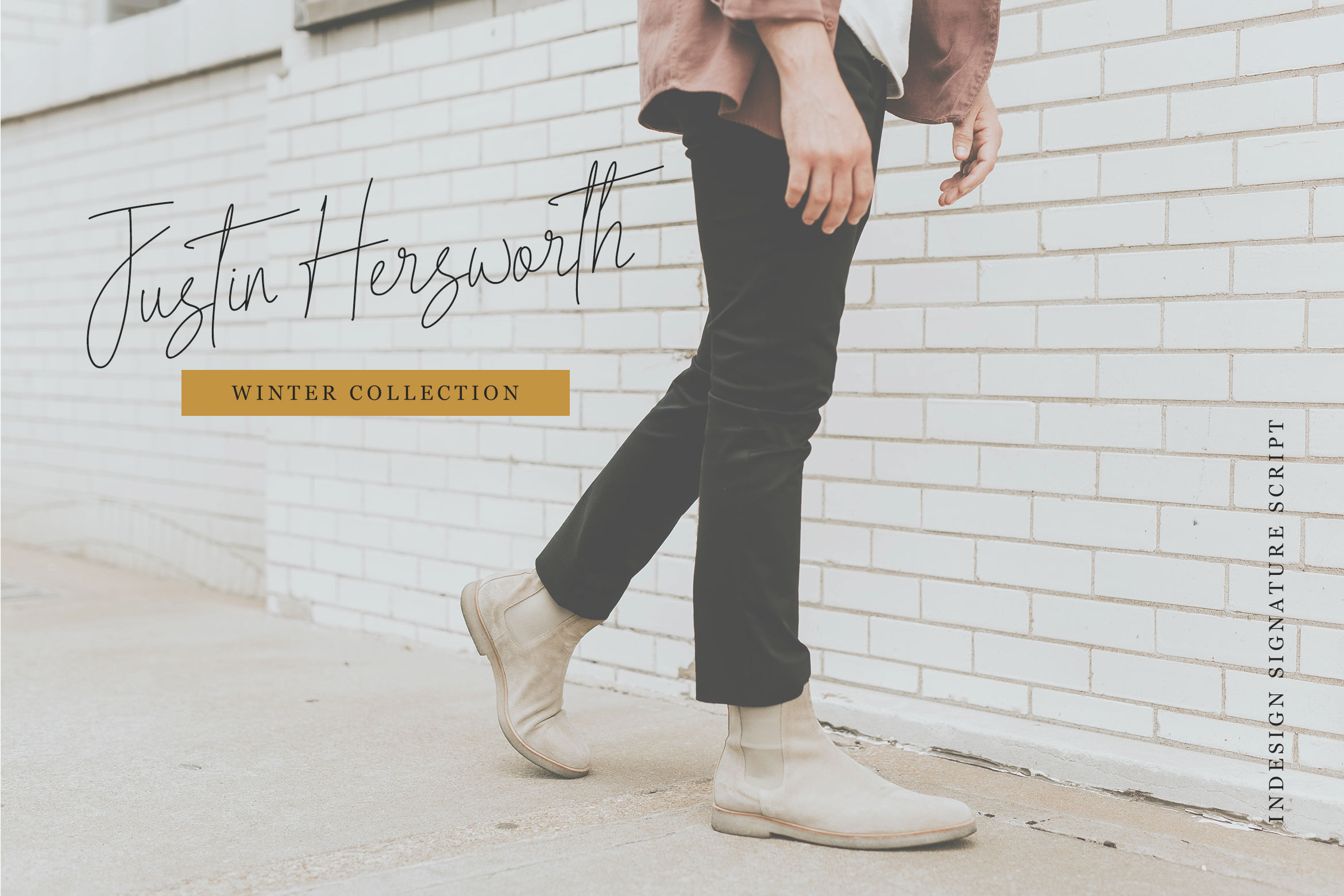 Indesign Signature Font PNG with transparent background - Preview 2