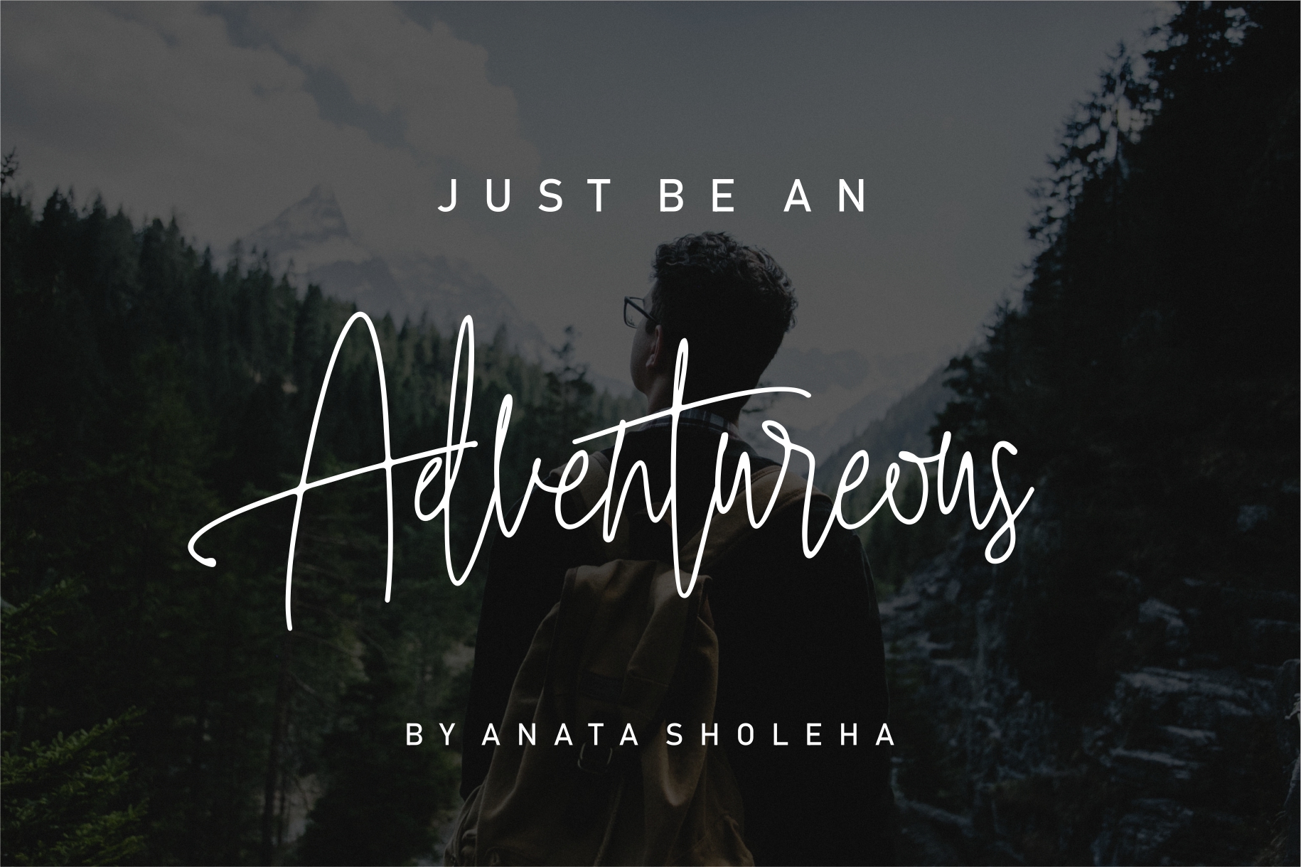 Intelligent Signature Font - Preview 2