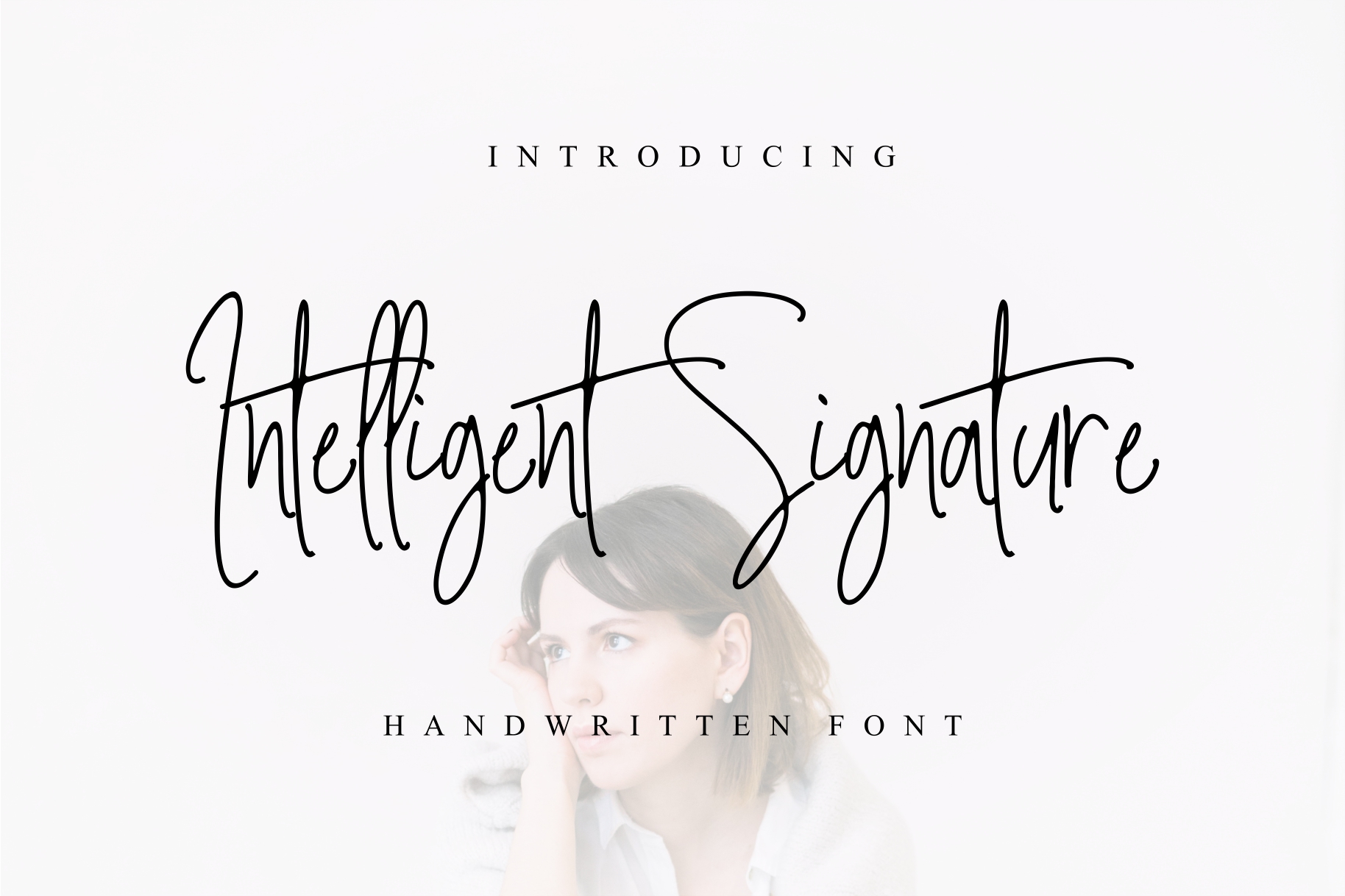 Intelligent Signature Font - Preview 5