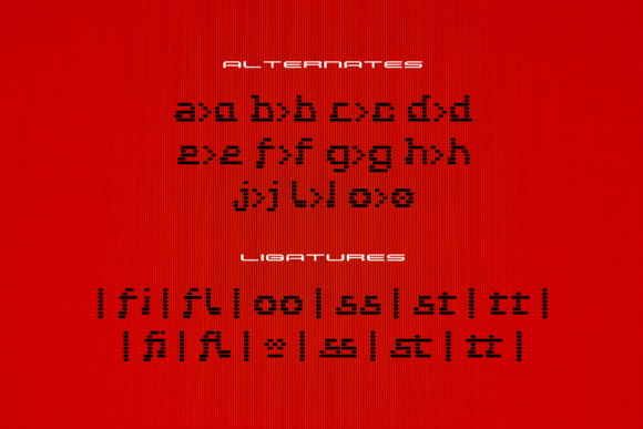 JVNE W.O.P.R Font PNG with transparent background - Preview 3