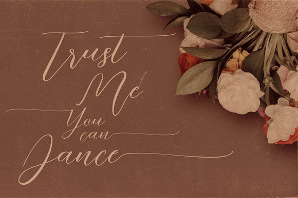 Just Marriage Font PNG with transparent background - Preview 4