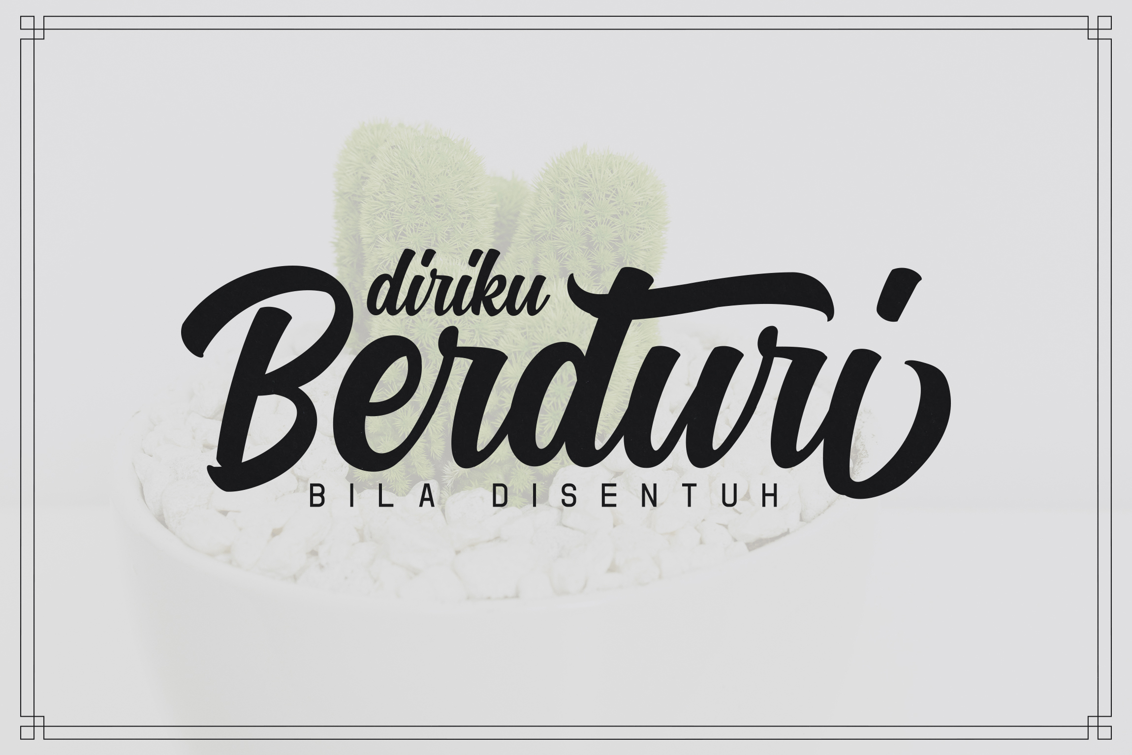 Kaktoes Font PNG with transparent background - Preview 2