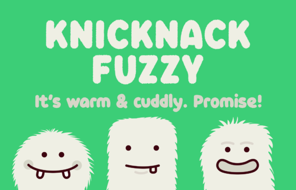 Knicknack Font font preview - 2