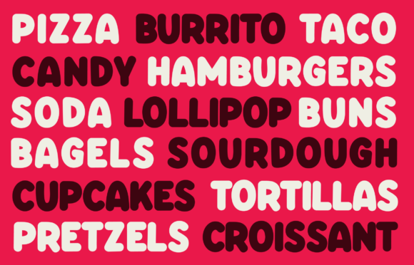 Knicknack Font font preview - 4
