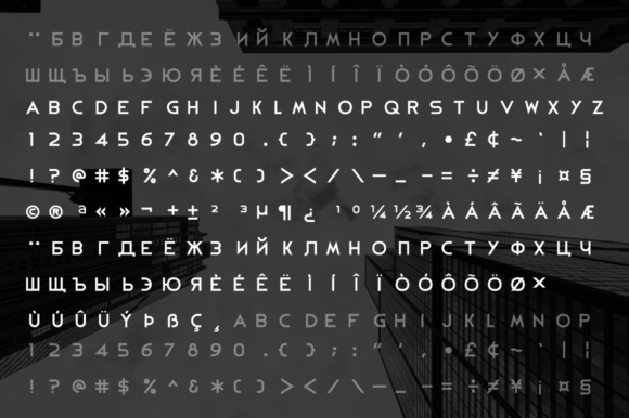 Landor Font PNG with transparent background - Preview 4