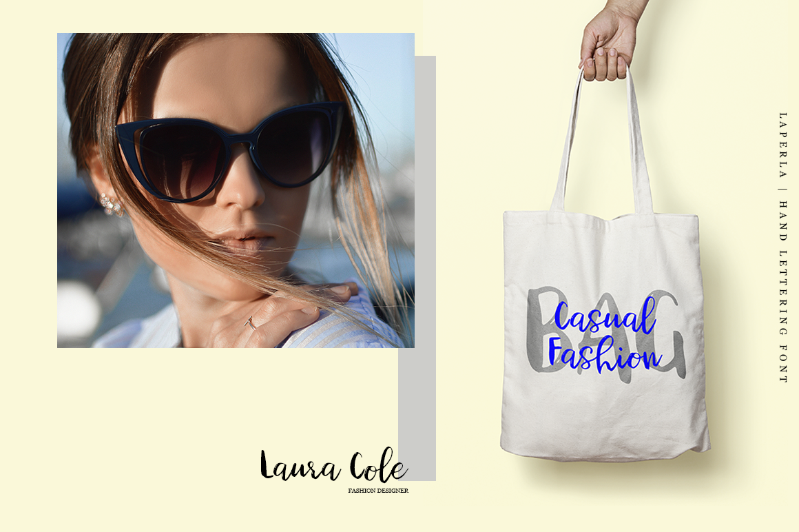 Laperla Font PNG with transparent background - Preview 3