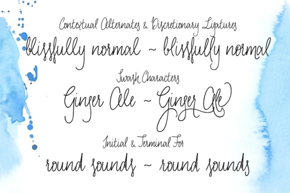 Luba Luft Font PNG with transparent background - Preview 2
