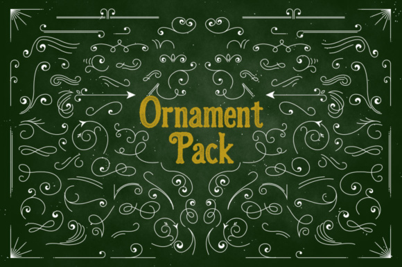 Magnifika Font PNG with transparent background - Preview 3