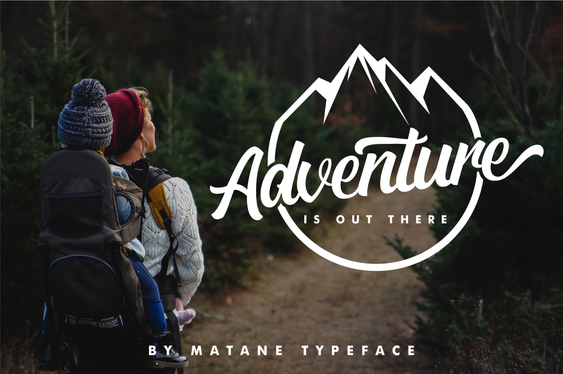 Matane Font PNG with transparent background - Preview 1