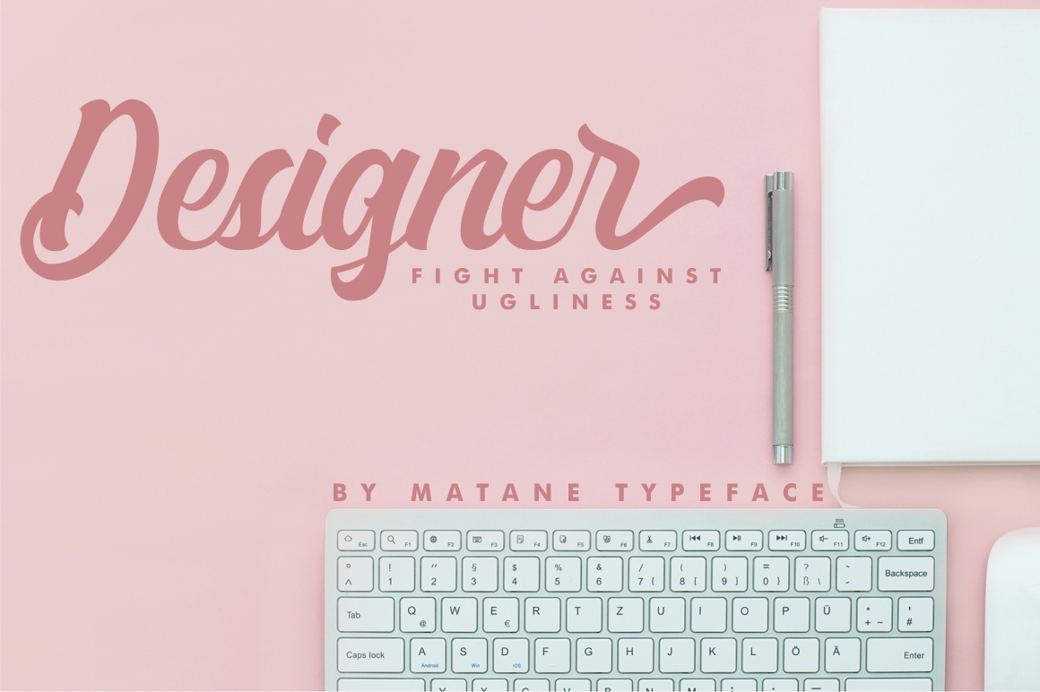 Matane Font PNG with transparent background - Preview 4