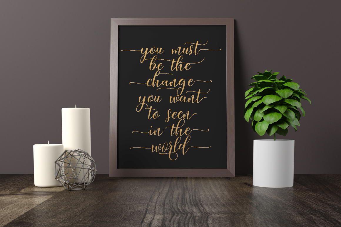 Miersha Font PNG with transparent background - Preview 3