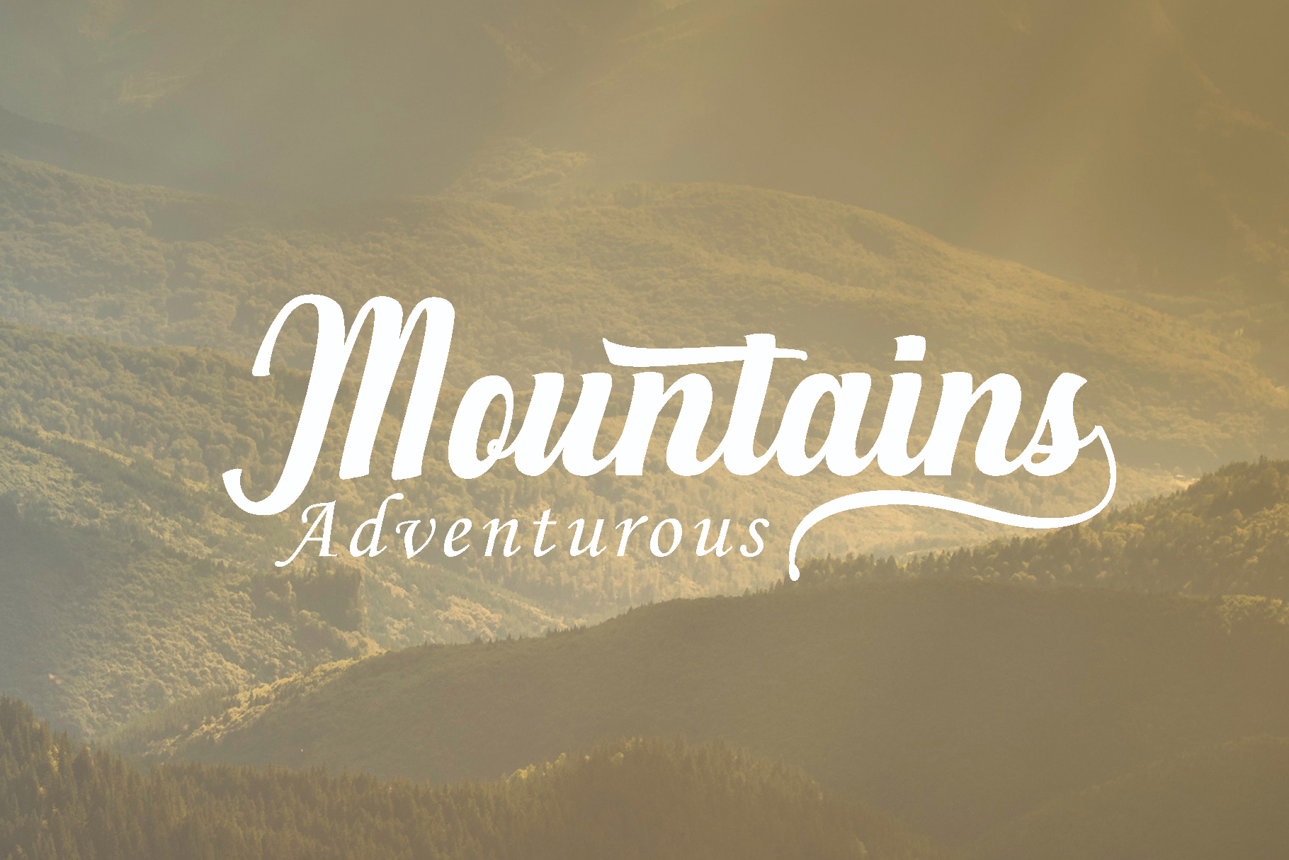 Mighttel Font PNG with transparent background - Preview 2