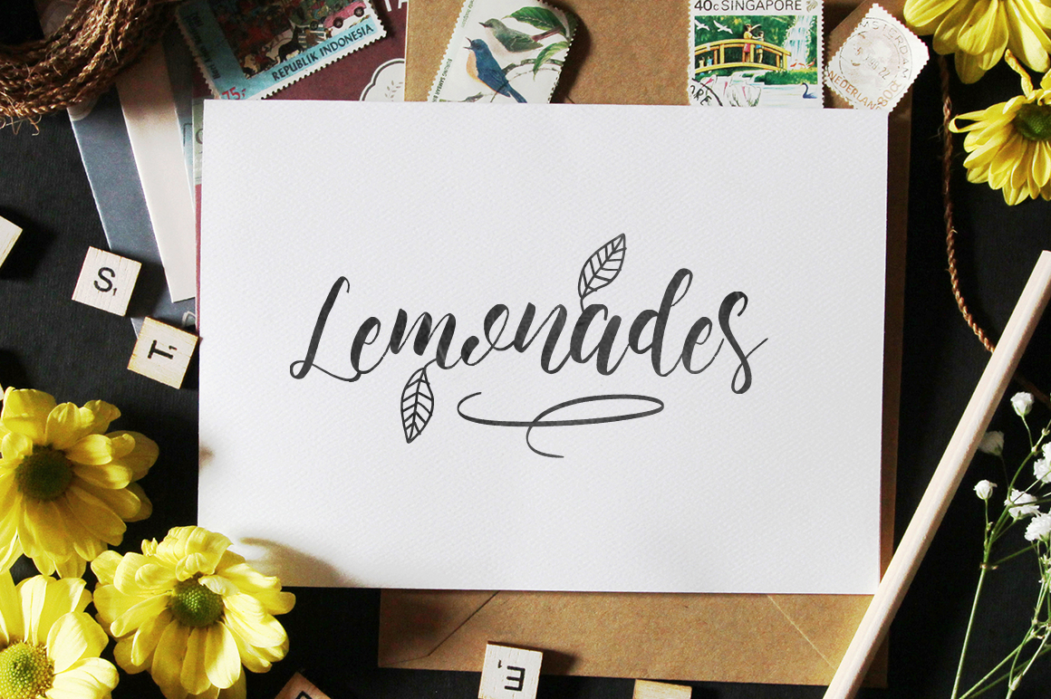 Moenier Font PNG with transparent background - Preview 2