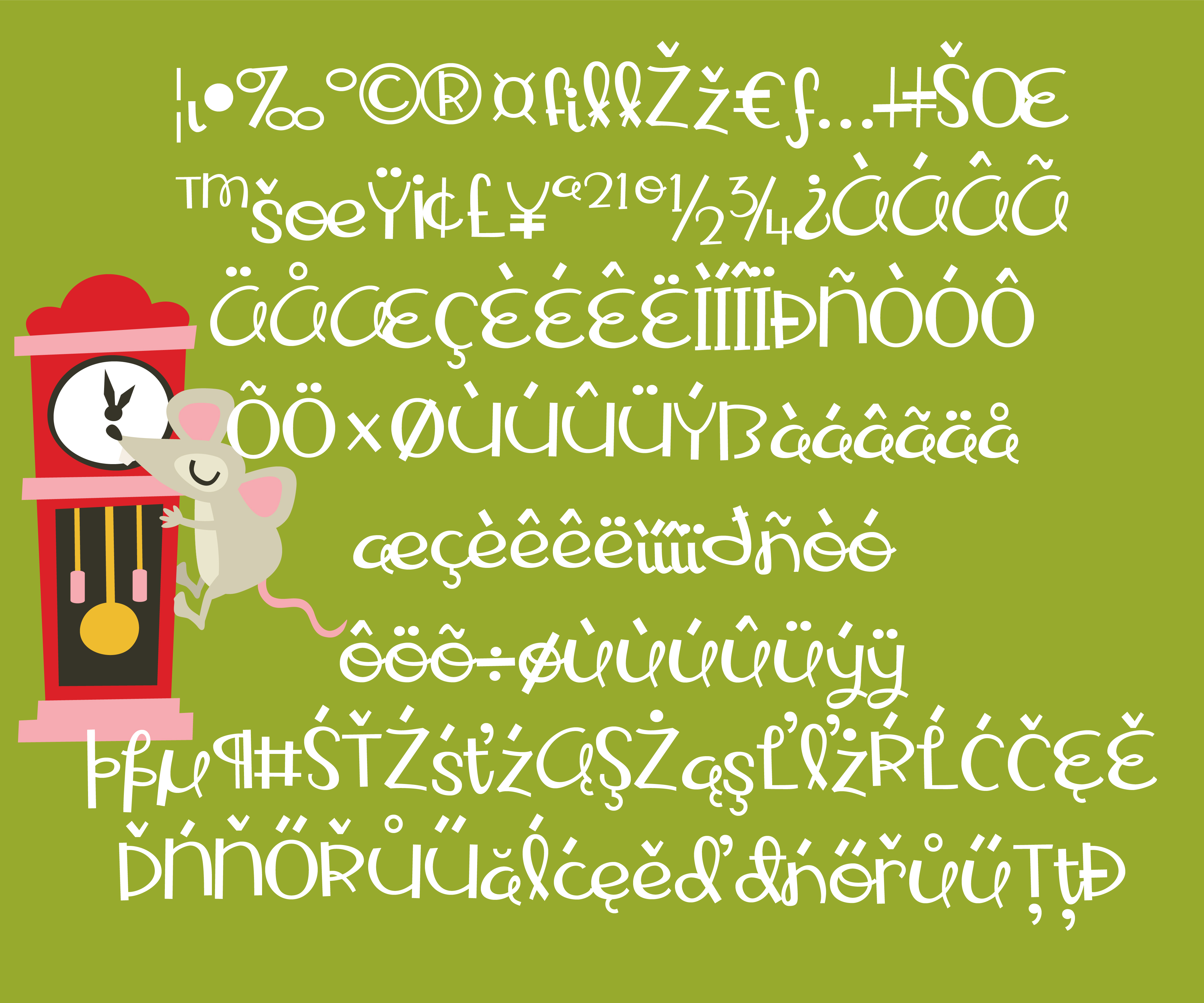 Mother May I Font font preview - 2