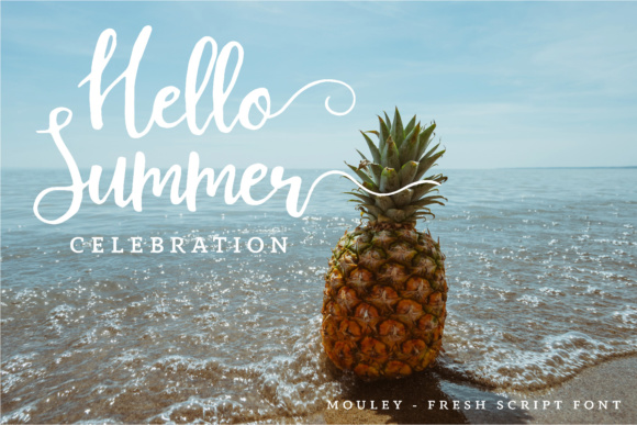 Mouley Font PNG with transparent background - Preview 3
