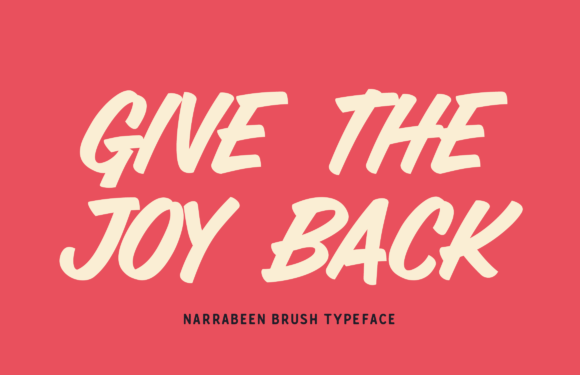 Narrabeen Font PNG with transparent background - Preview 3