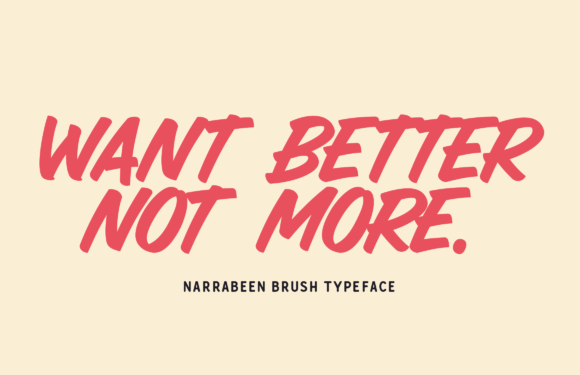 Narrabeen Font PNG with transparent background - Preview 5