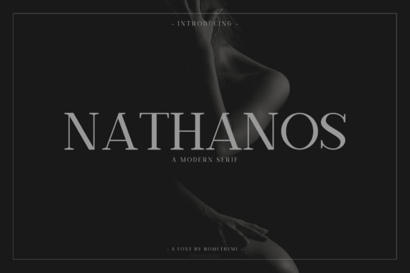 Nathanos Serif Font By rometheme