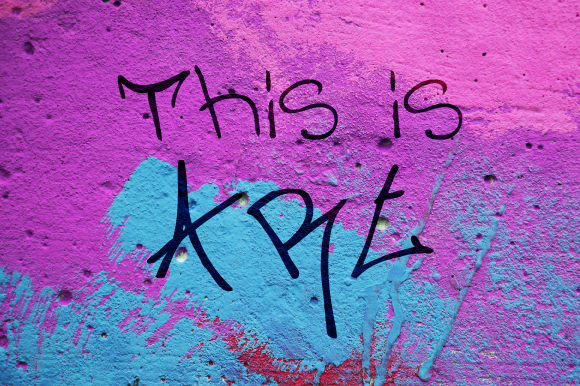 Nermin's Graffiti Font PNG with transparent background - Preview 1
