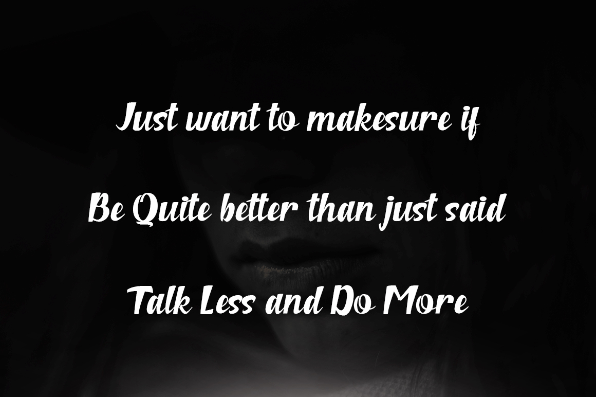 Niken Font PNG with transparent background - Preview 2