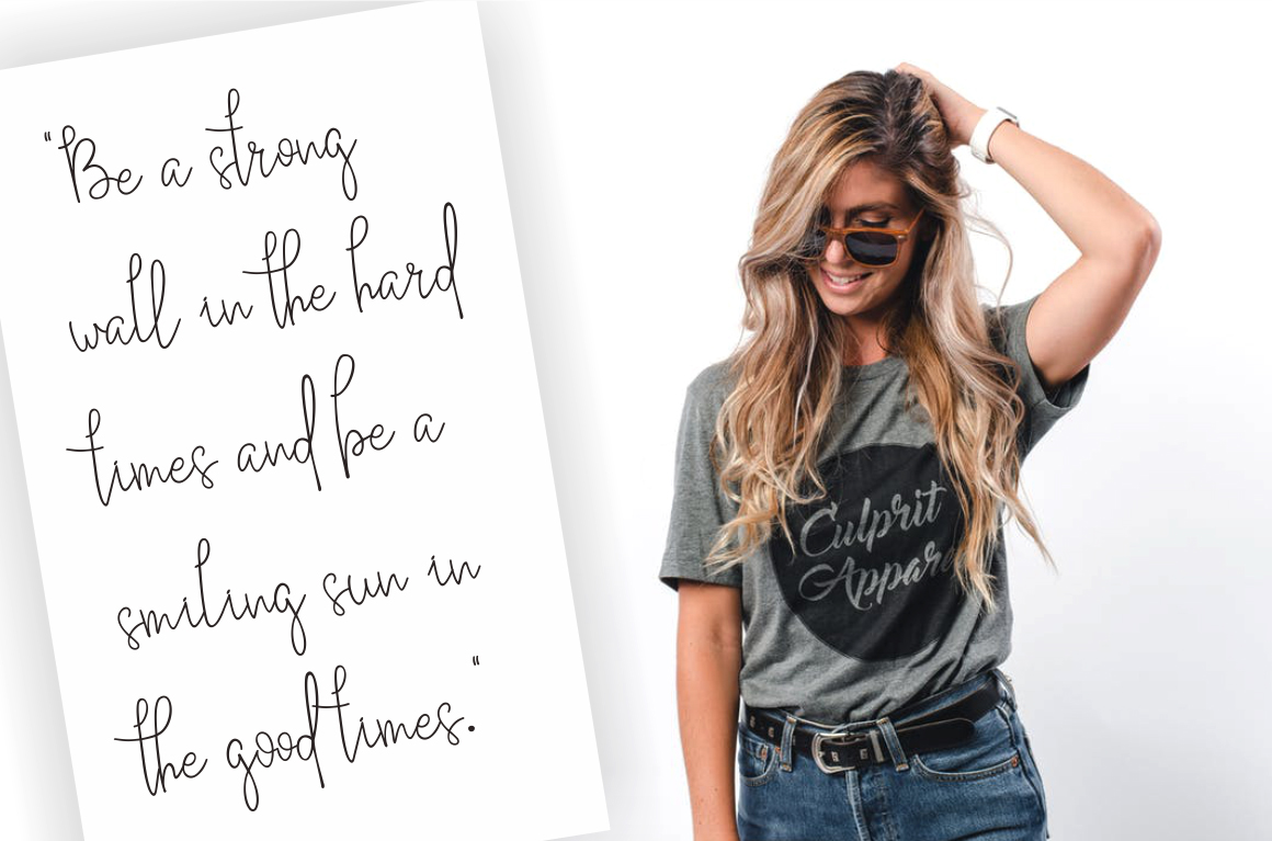 Odeline Sathry Font PNG with transparent background - Preview 4