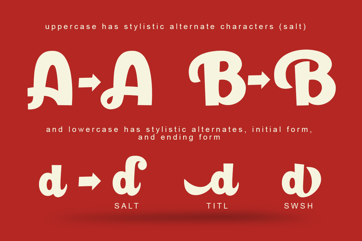 Paladise Font PNG with transparent background - Preview 1