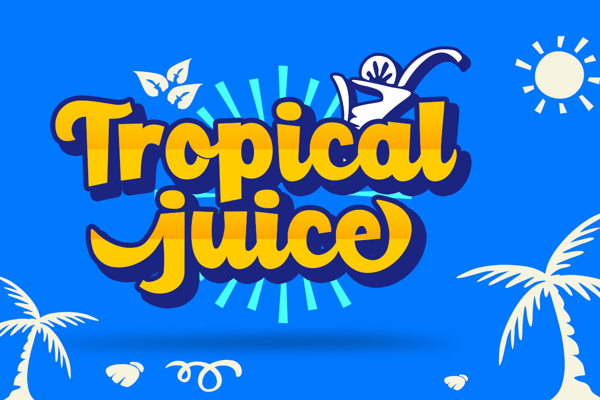 Paladise Font PNG with transparent background - Preview 4
