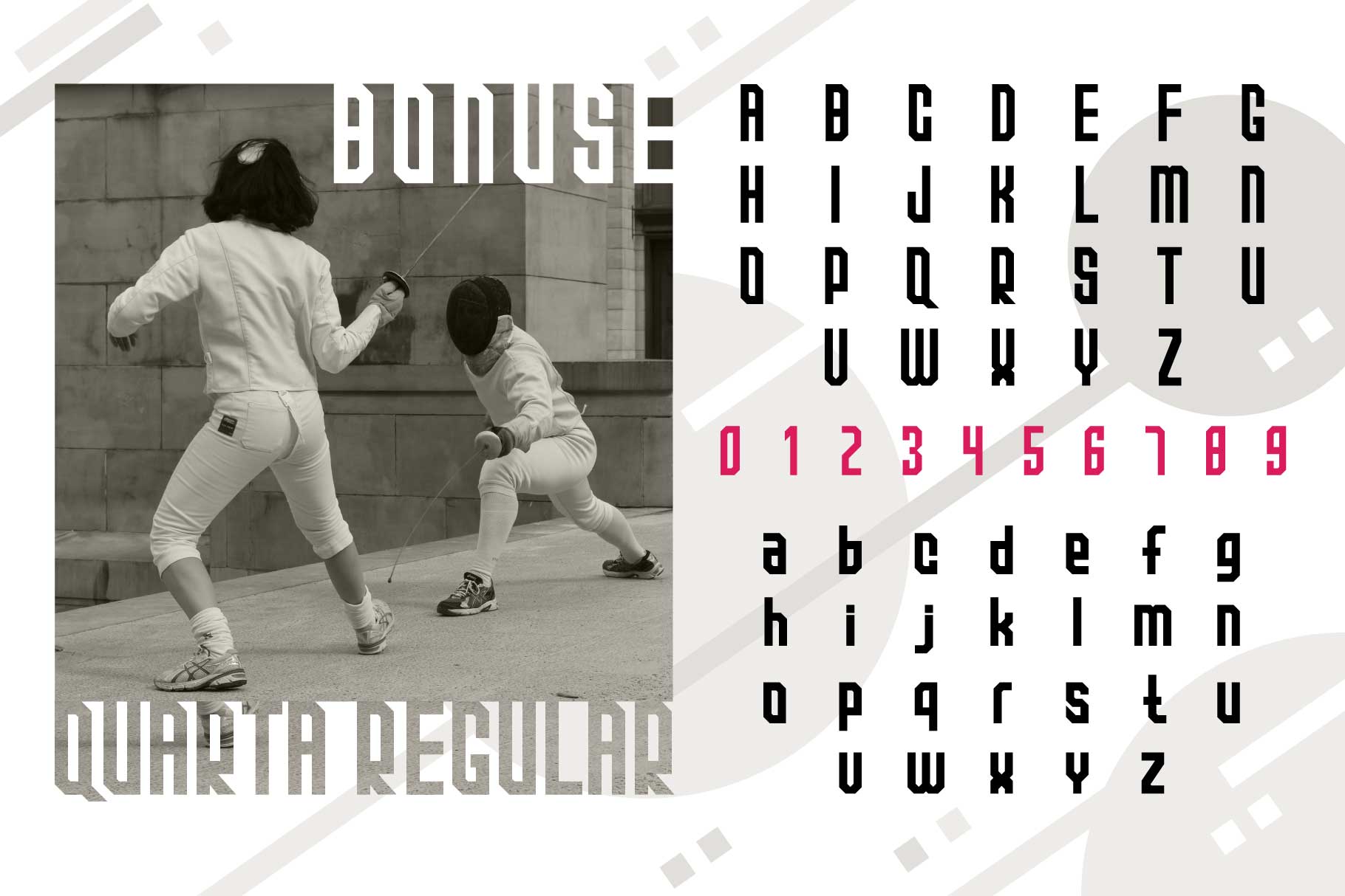Quarta Font PNG with transparent background - Preview 4