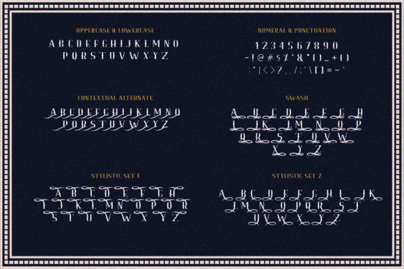 Royale Kingdom Font PNG with transparent background - Preview 5