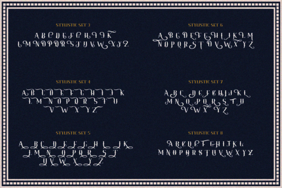 Royale Kingdom Font PNG with transparent background - Preview 6