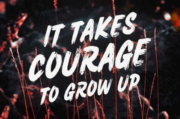 Rushk Font PNG with transparent background - Preview 1