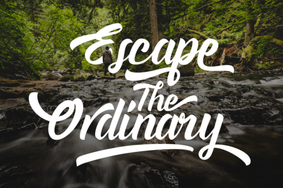 Sandglow Font PNG with transparent background - Preview 3