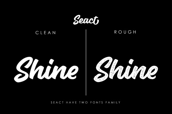 Seact Font PNG with transparent background - Preview 6