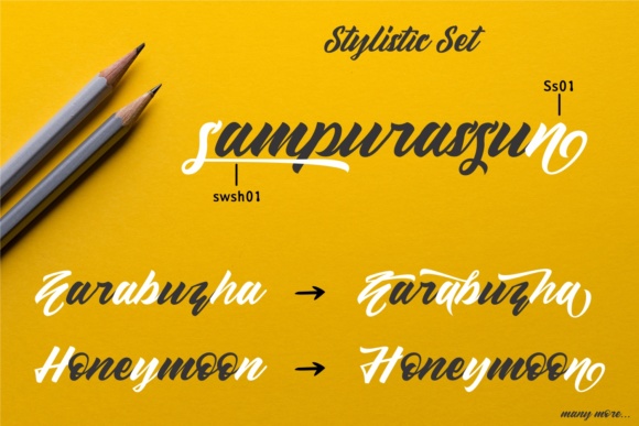 Sellwyne Font PNG with transparent background - Preview 2