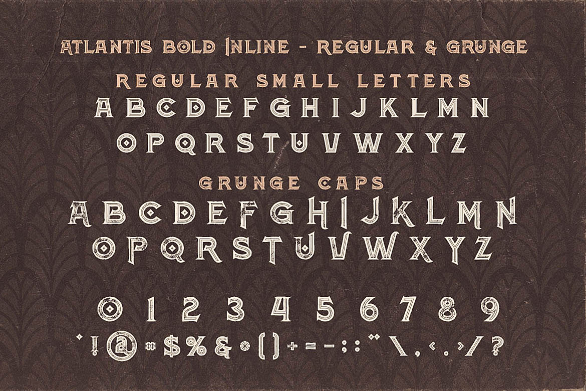 Shalimar Font Duo Font font preview - 4