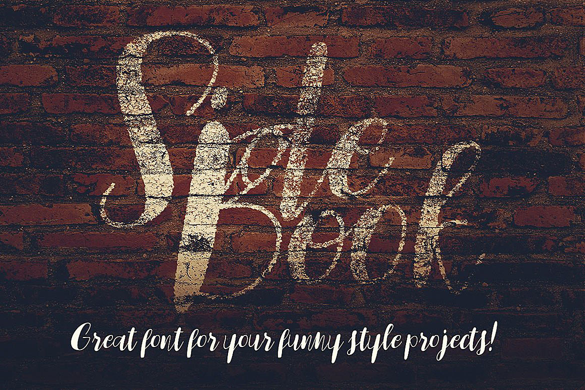 Sidebook Script Font PNG with transparent background - Preview 3