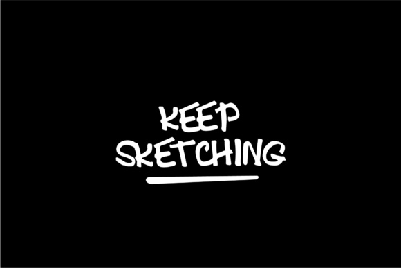 Sketchmate Font PNG with transparent background - Preview 2