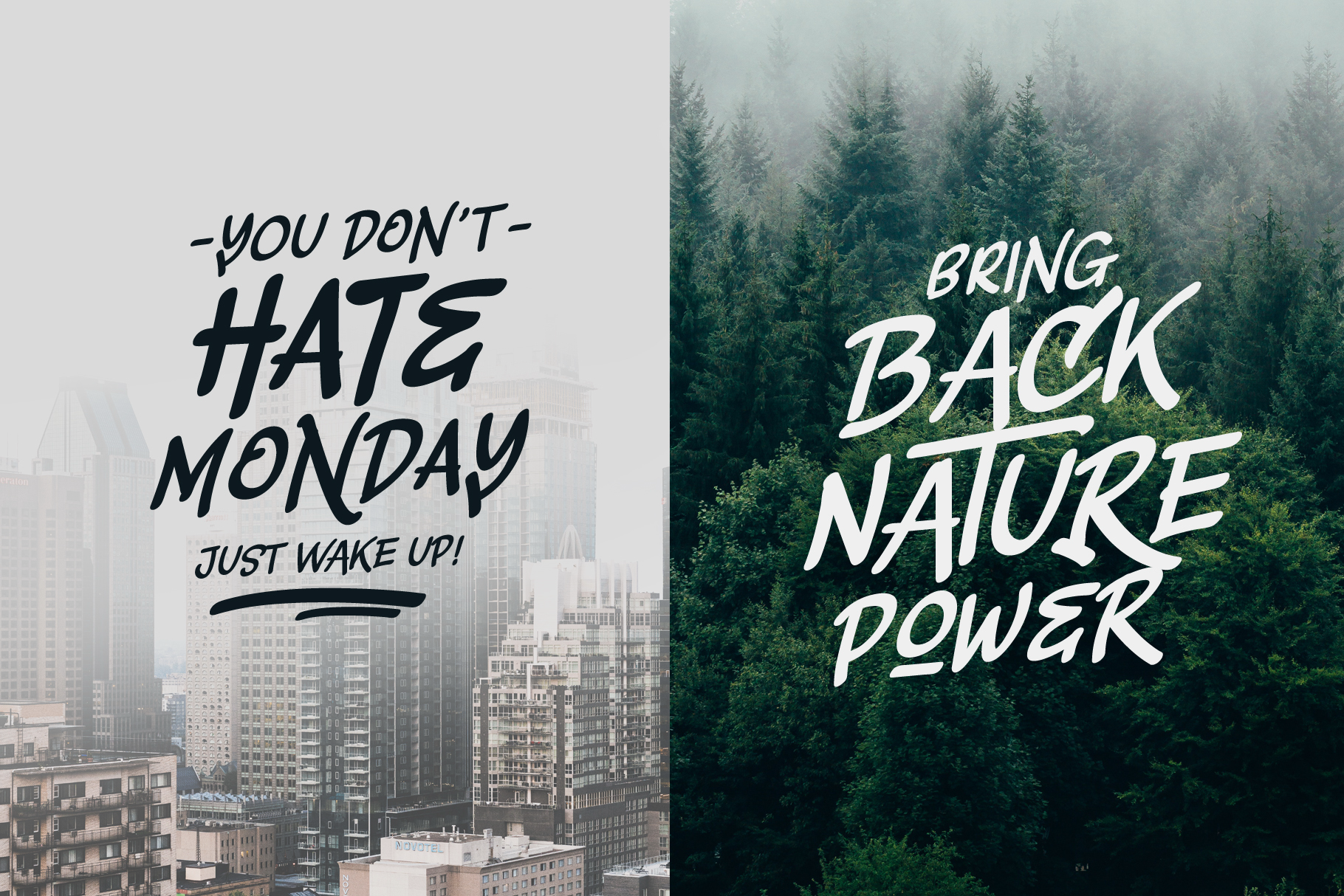 Slashback Font PNG with transparent background - Preview 2