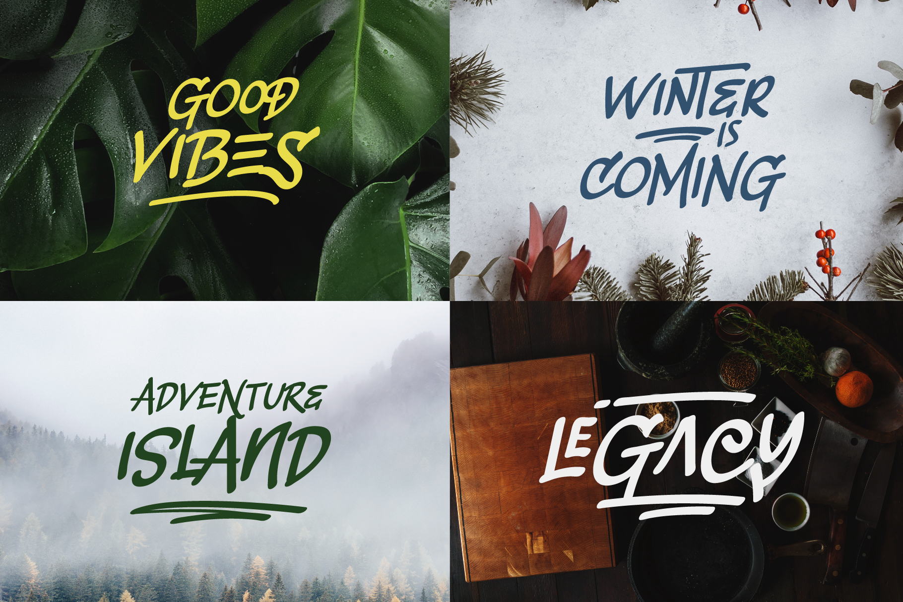 Slashback Font PNG with transparent background - Preview 3