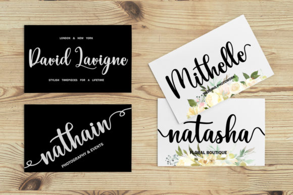 Alianda Script Font - Preview 5