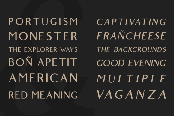 Belgium Family Font - Preview 4