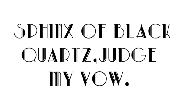20'Siecle Font - Preview 2