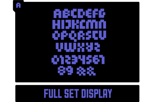 8 Bit Roses Font - Preview 1