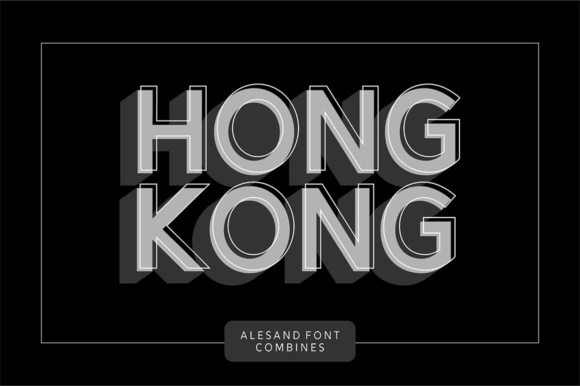 Alesand Font - Preview 1