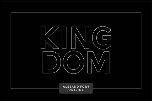 Alesand Font - Preview 4