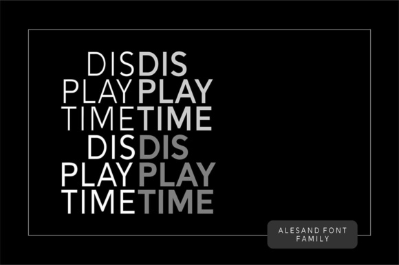 Alesand Font - Preview 5